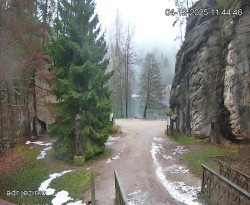 Vstup do skal, Pískovna