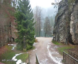 Vstup do skal, Pískovna