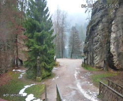 Vstup do skal, Pískovna