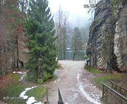 Vstup do skal, Pískovna