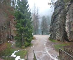 Vstup do skal, Pískovna