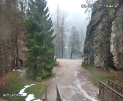 Vstup do skal, Pískovna