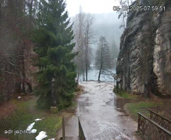 Vstup do skal, Pískovna