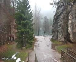 Vstup do skal, Pískovna