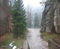 Vstup do skal, Pískovna