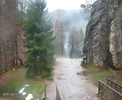 Vstup do skal, Pískovna