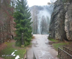 Vstup do skal, Pískovna