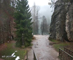 Vstup do skal, Pískovna