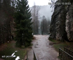 Vstup do skal, Pískovna