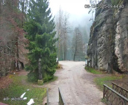 Vstup do skal, Pískovna