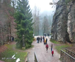 Vstup do skal, Pískovna