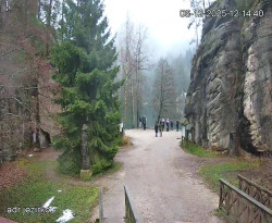 Vstup do skal, Pískovna