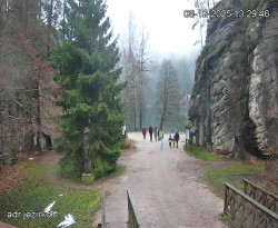 Vstup do skal, Pískovna