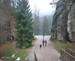 Vstup do skal, Pískovna