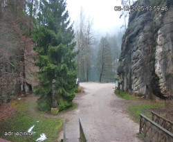 Vstup do skal, Pískovna