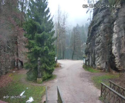 Vstup do skal, Pískovna