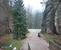 Vstup do skal, Pískovna