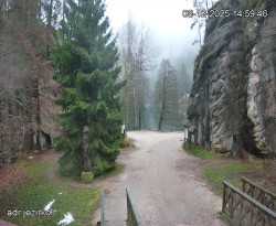 Vstup do skal, Pískovna