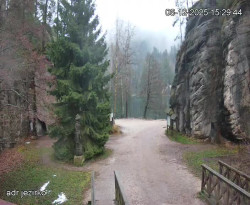 Vstup do skal, Pískovna