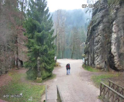 Vstup do skal, Pískovna