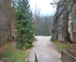 Vstup do skal, Pískovna