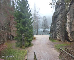 Vstup do skal, Pískovna