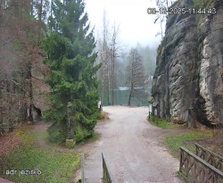 Vstup do skal, Pískovna