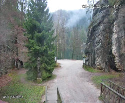 Vstup do skal, Pískovna