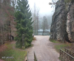 Vstup do skal, Pískovna