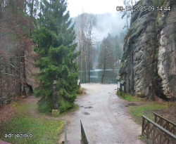 Vstup do skal, Pískovna