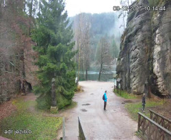 Vstup do skal, Pískovna