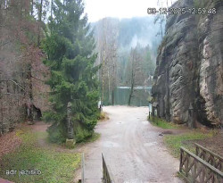 Vstup do skal, Pískovna