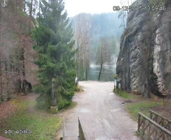 Vstup do skal, Pískovna