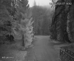 Vstup do skal, Pískovna