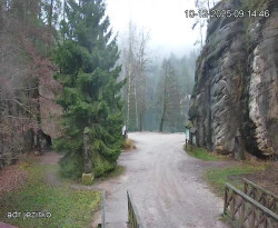 Vstup do skal, Pískovna