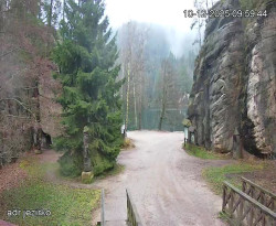 Vstup do skal, Pískovna