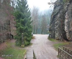 Vstup do skal, Pískovna