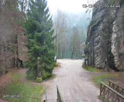 Vstup do skal, Pískovna