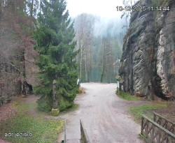 Vstup do skal, Pískovna