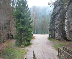 Vstup do skal, Pískovna