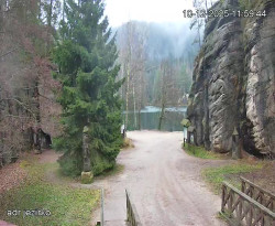 Vstup do skal, Pískovna