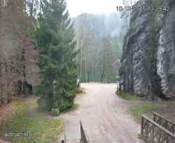 Vstup do skal, Pískovna