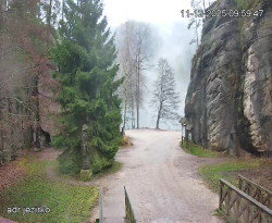 Vstup do skal, Pískovna