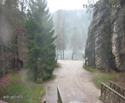 Vstup do skal, Pískovna