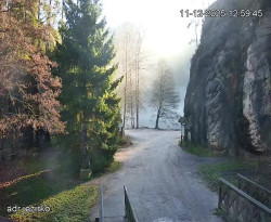 Vstup do skal, Pískovna