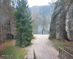 Vstup do skal, Pískovna