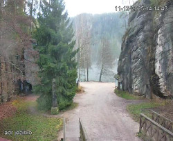 Vstup do skal, Pískovna