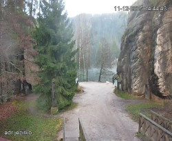 Vstup do skal, Pískovna