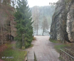 Vstup do skal, Pískovna