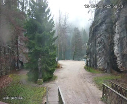 Vstup do skal, Pískovna